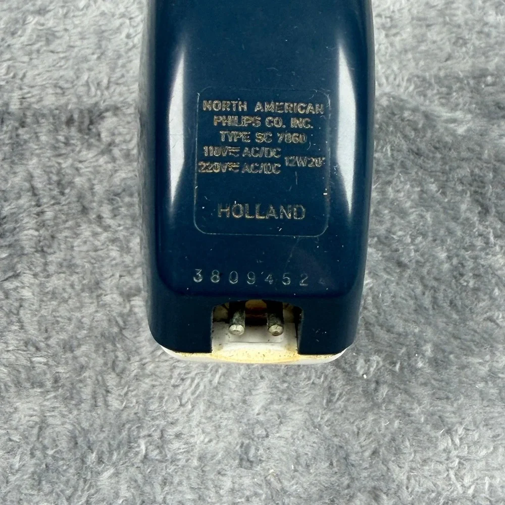 Vintage Norelco Speedshaver SC 7860 Floating Heads Electric Razor Case‎ No Cord
